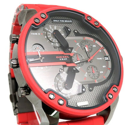 DIESEL MR Daddy 2.0 Limited Chronograph Watch Red