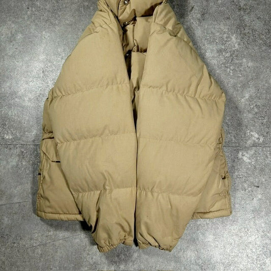 THE NORTH FACE 70s Vintage Brown Tag Down Jacket Size M