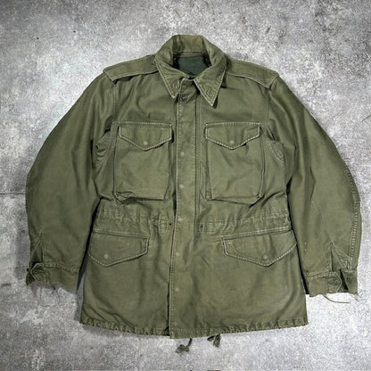 US ARMY M- 60s M-51 Field Jacket Green Size REGULAR SMALL