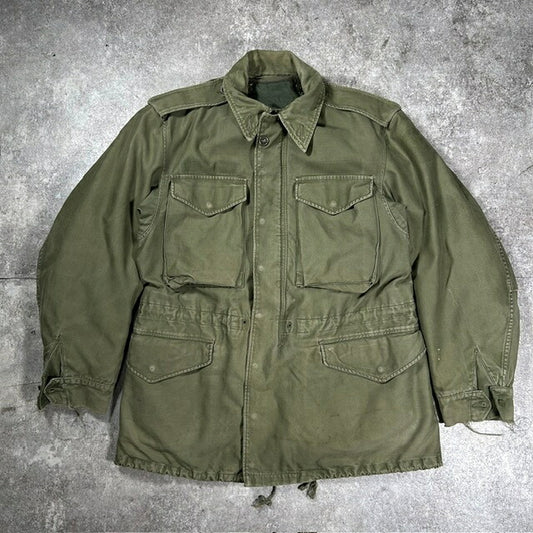 US ARMY M- 60s M-51 Field Jacket Green Size REGULAR SMALL