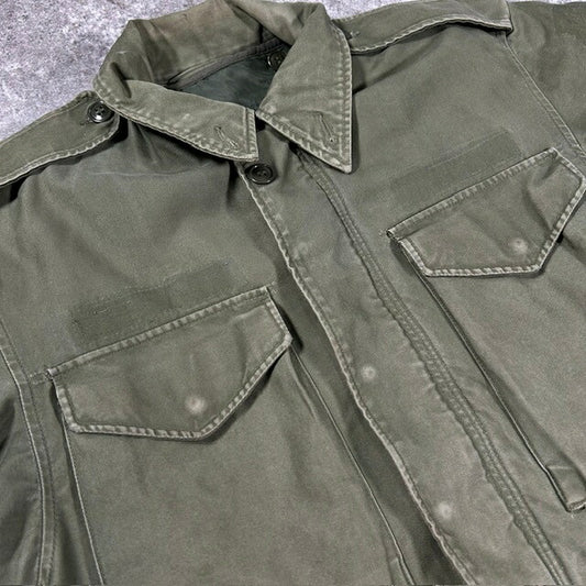 US ARMY M- 60s M-51 Field Jacket Green Size REGULAR SMALL