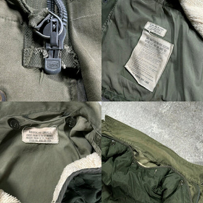 US ARMY M- 60s M-51 Field Jacket Green Size REGULAR SMALL
