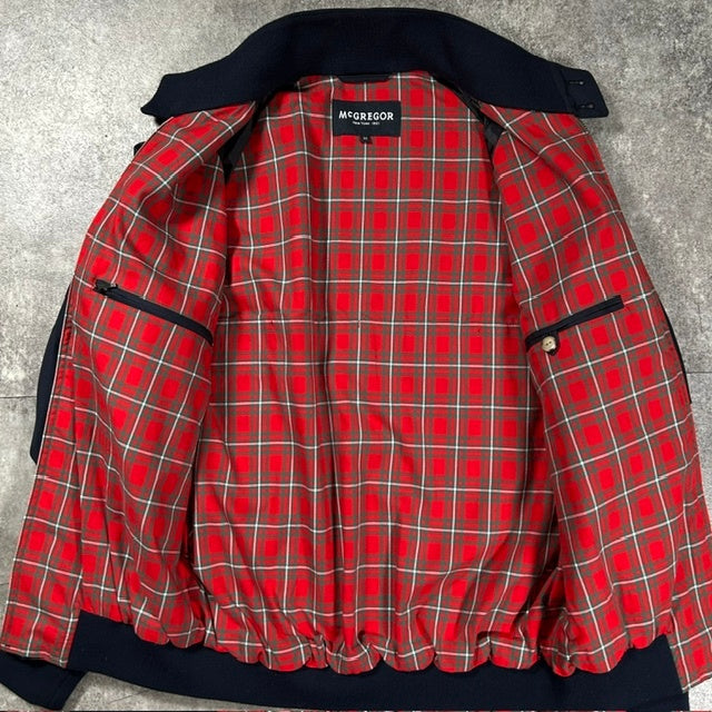 McGREGOR HERCULES Navy Cotton Swing Top Jacket Size M