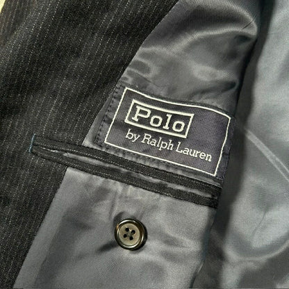 POLO by Ralph Lauren 90s Wool 3-Button Suit Size C96-W84-T180 A7