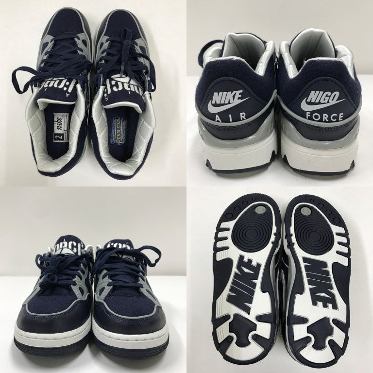 AIR FORCE 3 Low SP NIGO "Midnight Navy" Sneakers Size 27