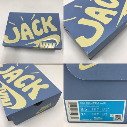 Travis Scott Nike Zoom Field Jaxx Sneakers Size 27.5