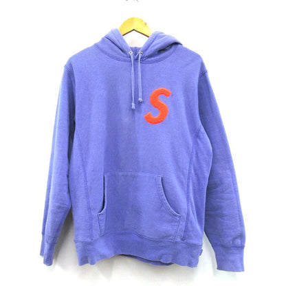 Supreme 19FW S Logo Pullover Hoodie Purple Size M