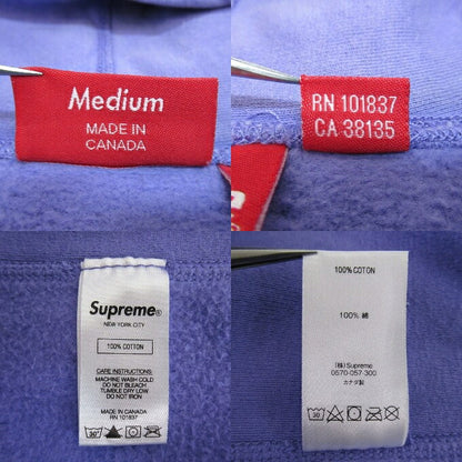 Supreme 19FW S Logo Pullover Hoodie Purple Size M