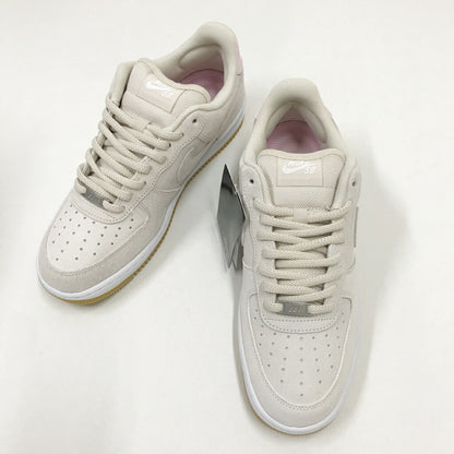 Nike SB Air Force 1 Low Beige/Pink Sneakers Size 27