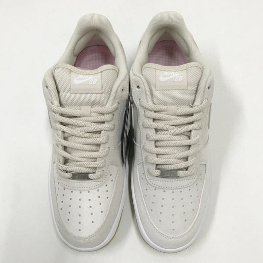 Nike SB Air Force 1 Low Beige/Pink Sneakers Size 27