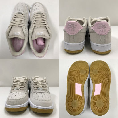 Nike SB Air Force 1 Low Beige/Pink Sneakers Size 27