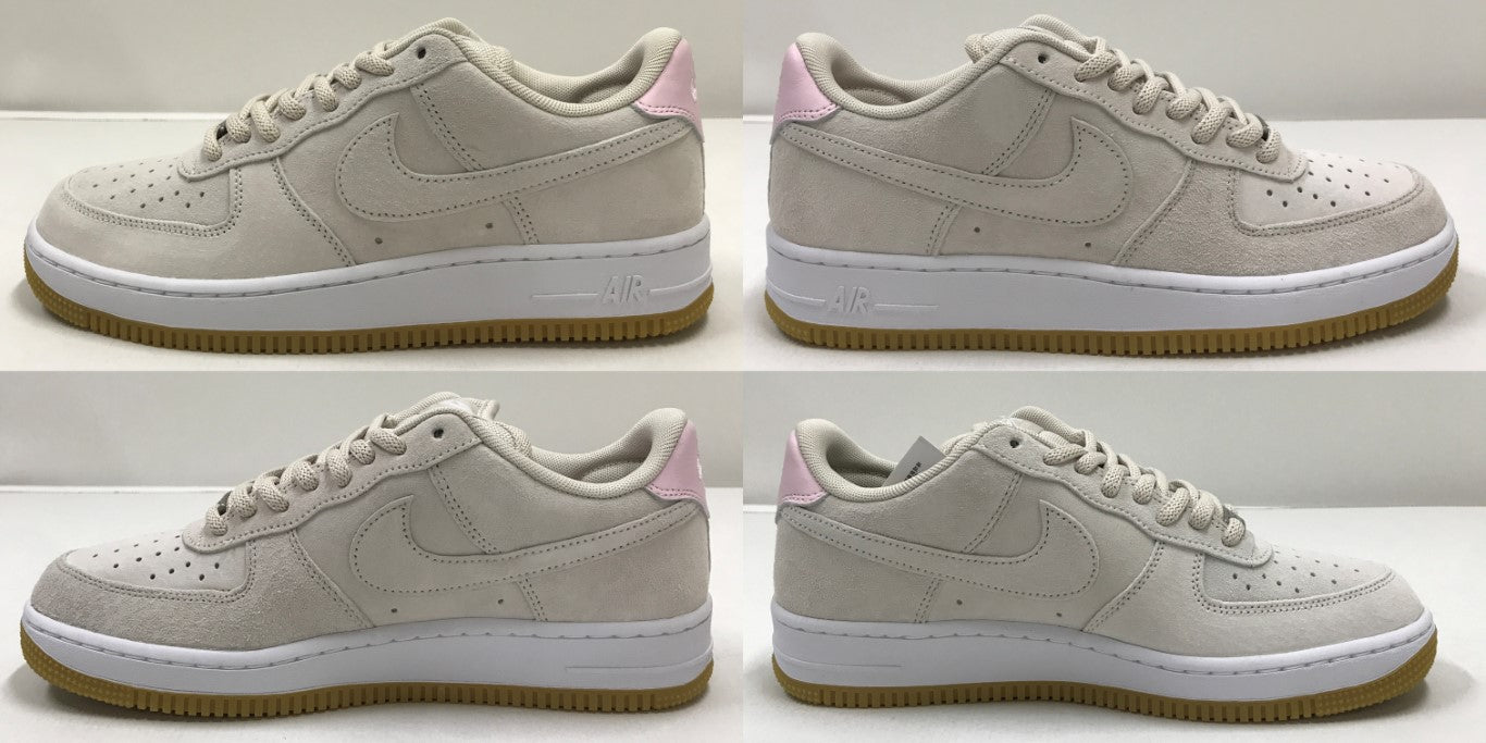 Nike SB Air Force 1 Low Beige/Pink Sneakers Size 27