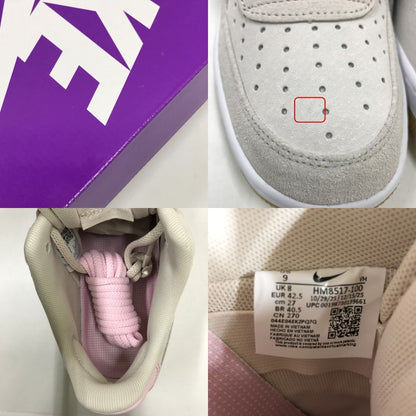 Nike SB Air Force 1 Low Beige/Pink Sneakers Size 27