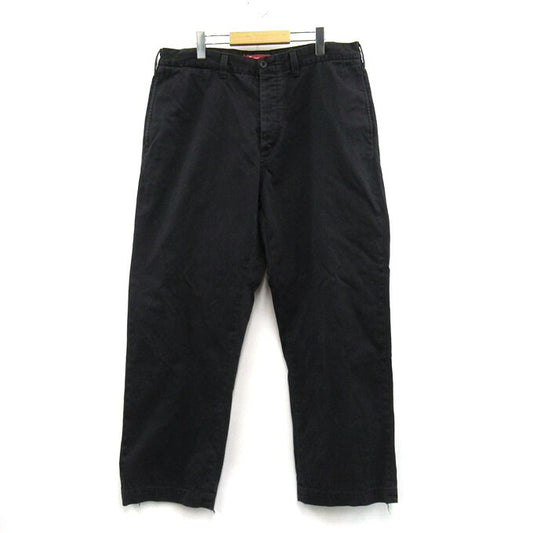Supreme 25SS Pin Up Chino Pants Black Size 36