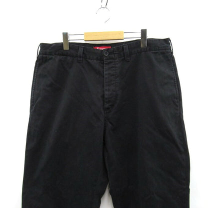 Supreme 25SS Pin Up Chino Pants Black Size 36