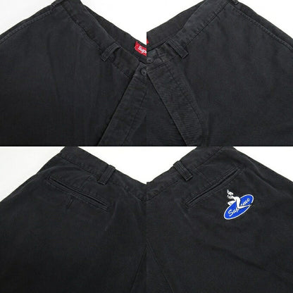 Supreme 25SS Pin Up Chino Pants Black Size 36