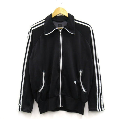 US adidas Track Top Jacket Black Size US
