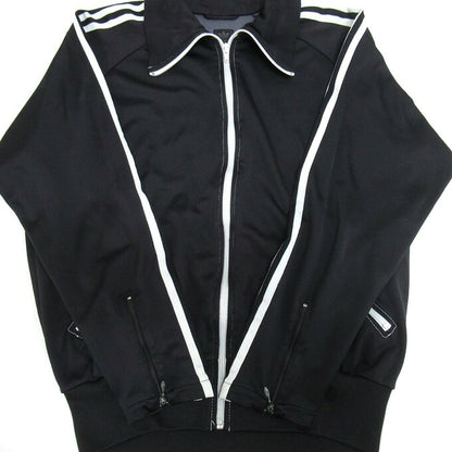 US adidas Track Top Jacket Black Size US