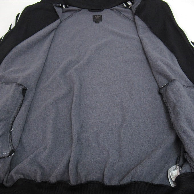 US adidas Track Top Jacket Black Size US