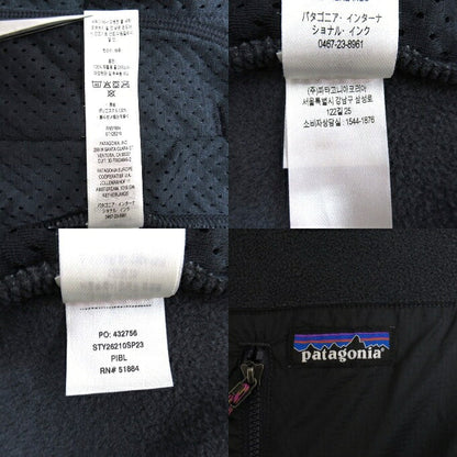 SS Men's Microdini Fleece Hoody 23SS Blue Hoody Hoodie Size M