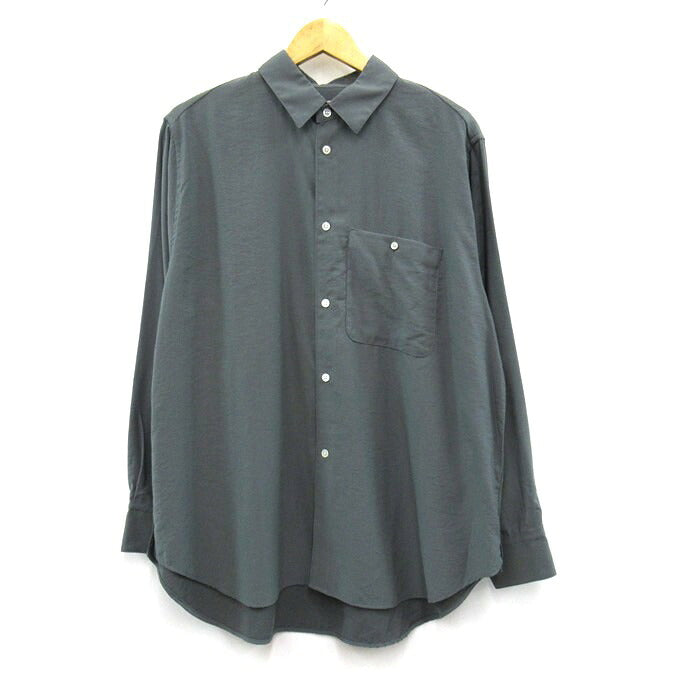 STANDARD SHIRTS Grey Green Shirt Size 2