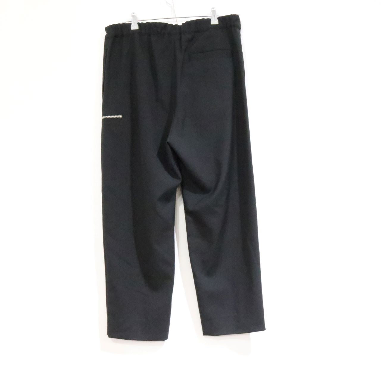 OAMC Fall Winter Regs Wide Wool Trousers Black Size M