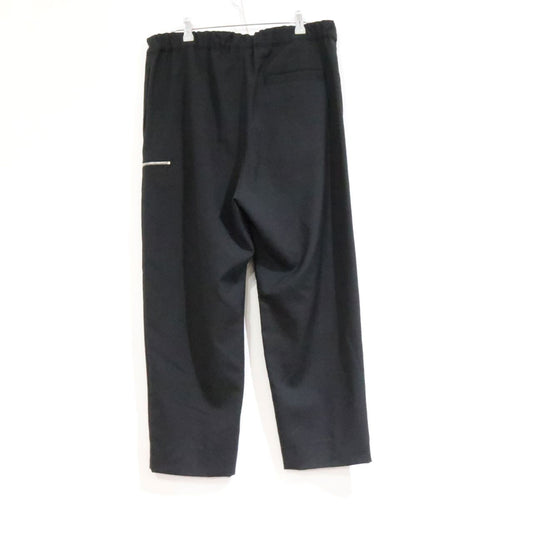 OAMC Fall Winter Regs Wide Wool Trousers Black Size M