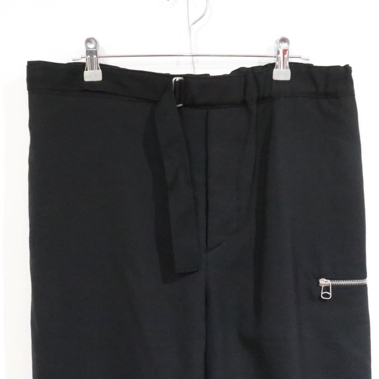 OAMC Fall Winter Regs Wide Wool Trousers Black Size M