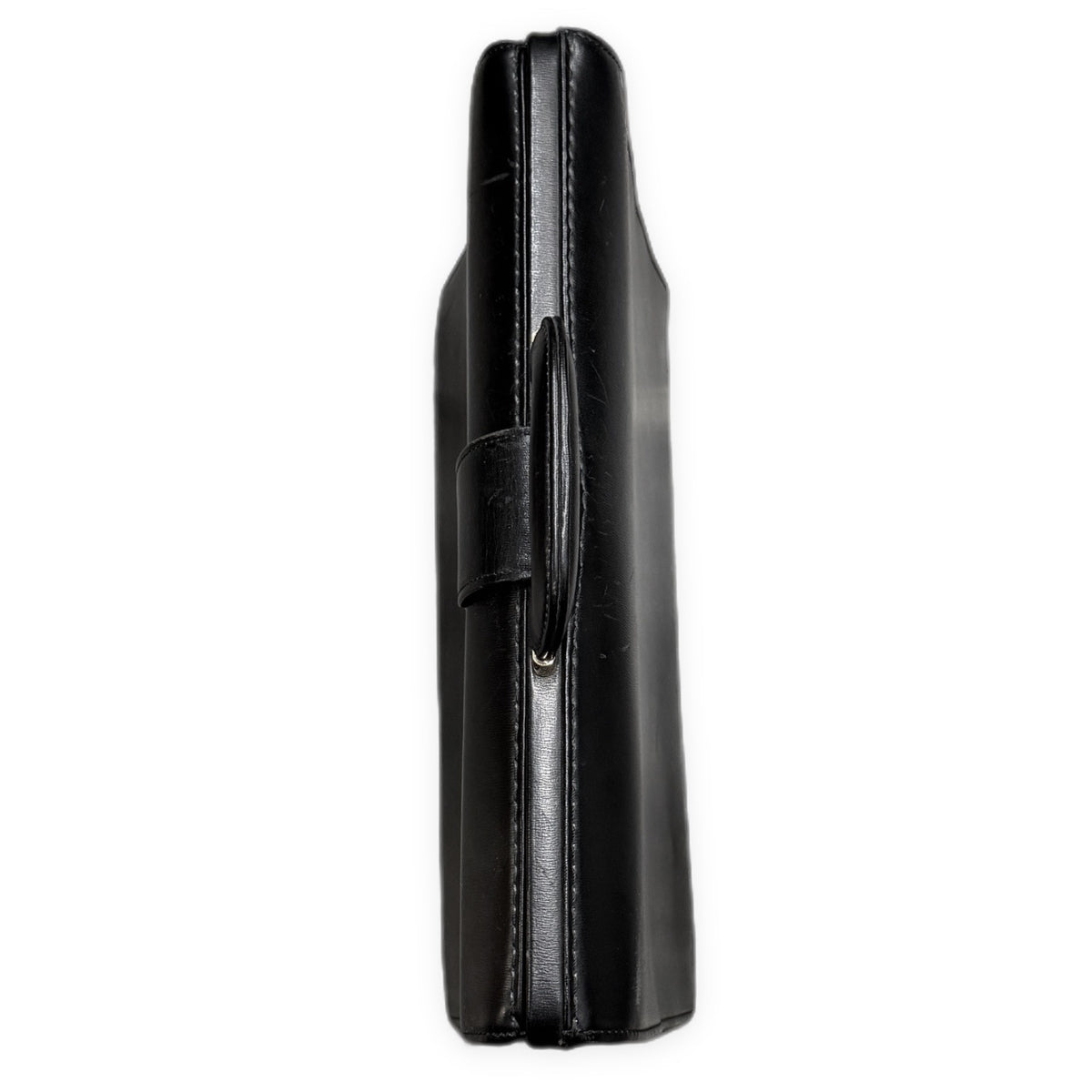 PORTER Black Leather Dulles Business Bag