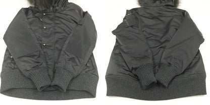TATRAS PERUGIA Black Raccoon Fur Down Jacket Size 01