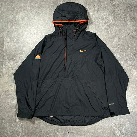 NIKE 90s ACG CLIMA-FIT Nylon Anorak Hoodie Size L