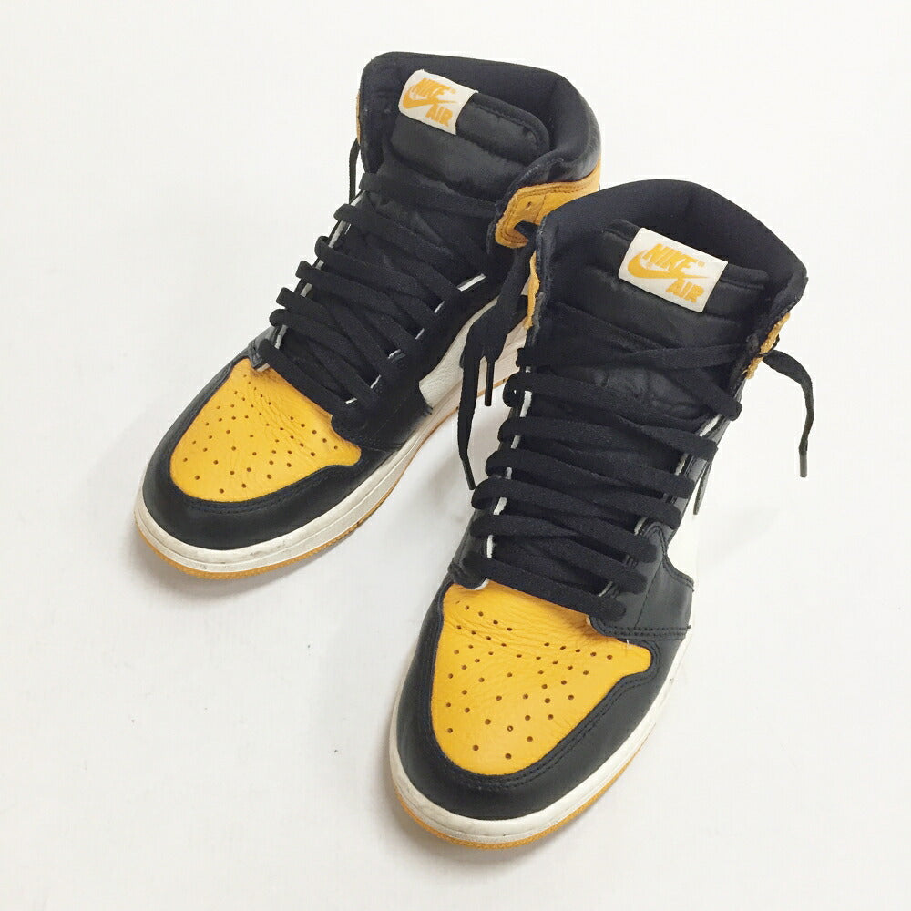 Nike Air Jordan 1 Retro High OG Taxi/Black Sneakers Size 9