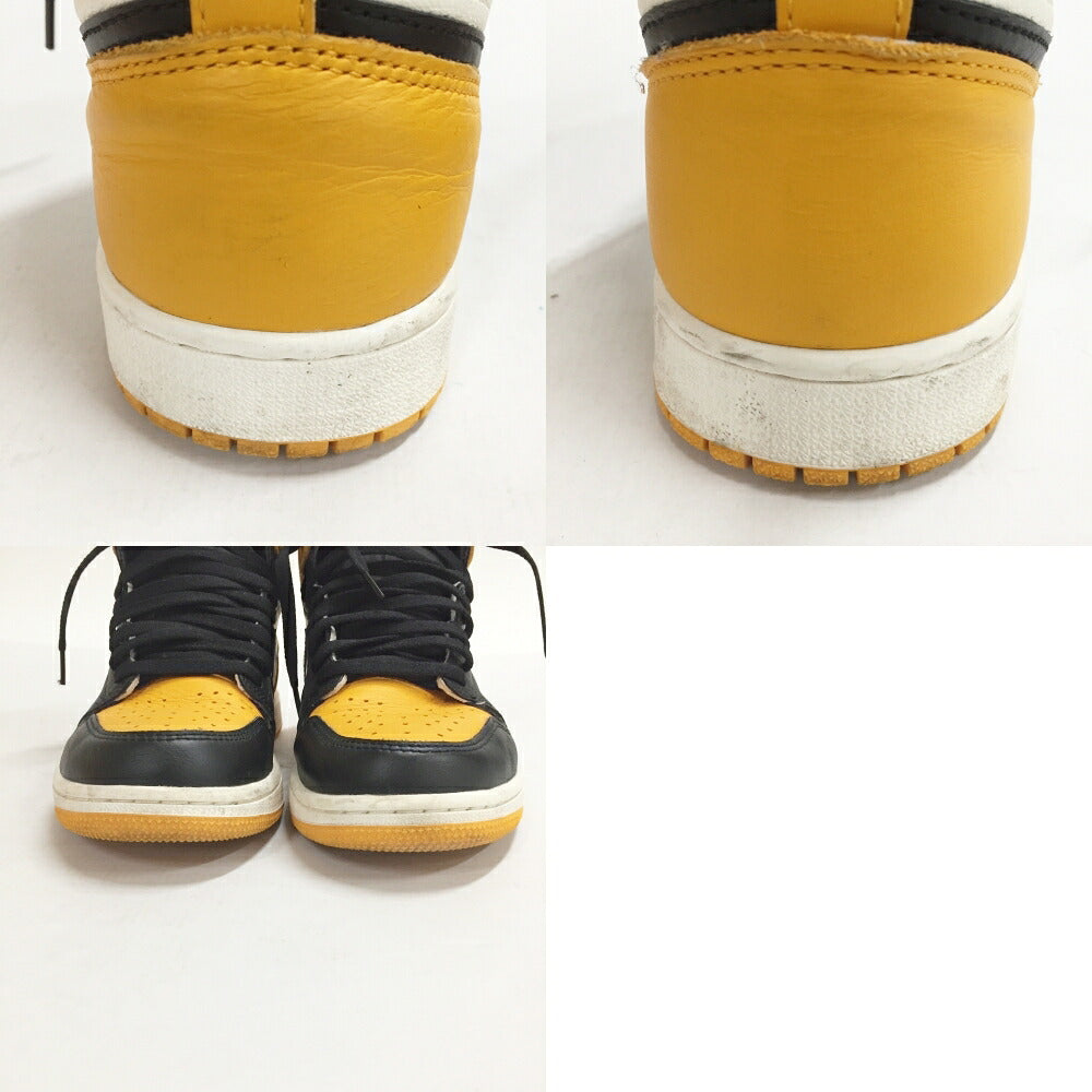 Nike Air Jordan 1 Retro High OG Taxi/Black Sneakers Size 9