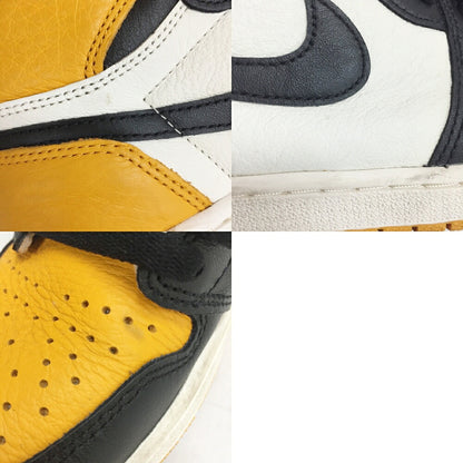 Nike Air Jordan 1 Retro High OG Taxi/Black Sneakers Size 9
