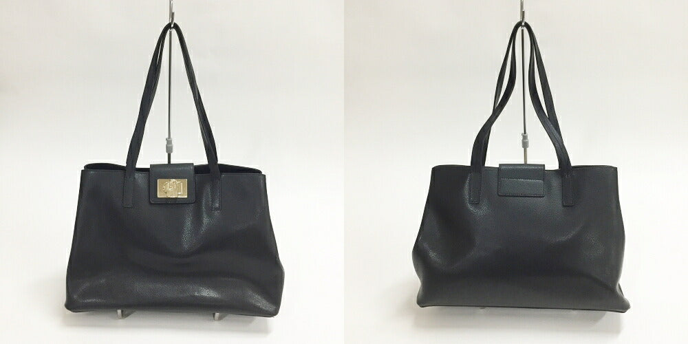 FURLA Tote Bag Black Size ONE SIZE