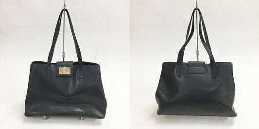 FURLA Tote Bag Black Size ONE SIZE