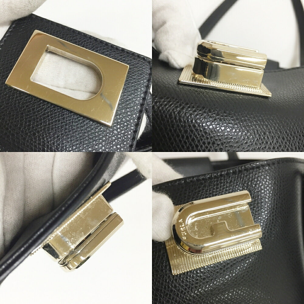 FURLA Tote Bag Black Size ONE SIZE