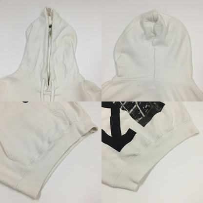 OFF-WHITE Abstract Split Arrows Slim Hoodie White Size XS