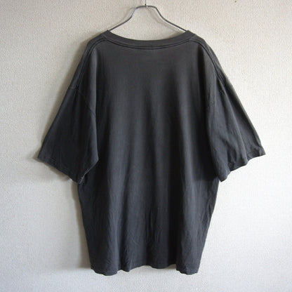 ROSE BOWL 90S Football Print T-shirt Black Size XL