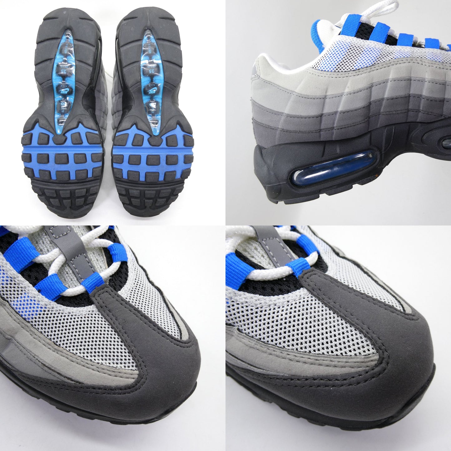 NIKE AIR MAX 95 Multi-Color Sneakers Size 8.5