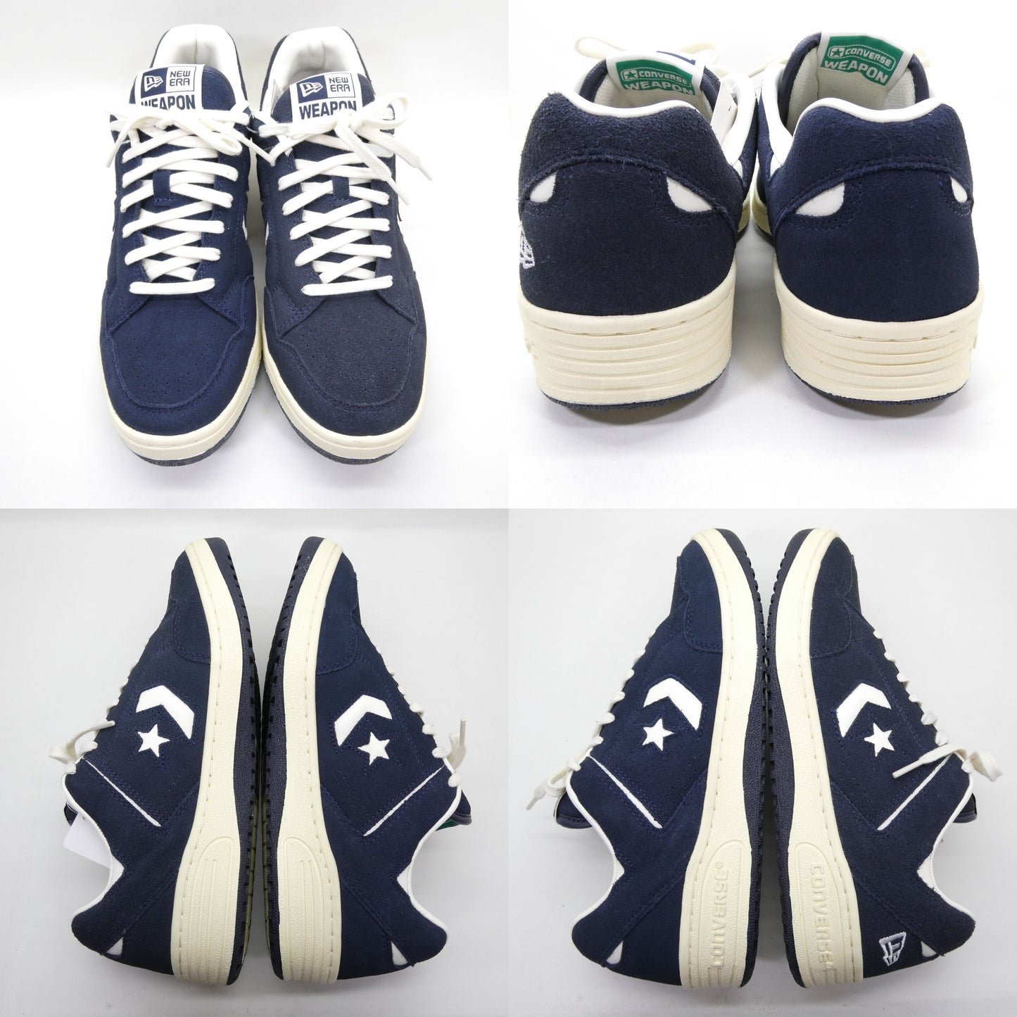 CONVERSE x NEW ERA Weapon Suede OX Sneakers Navy White