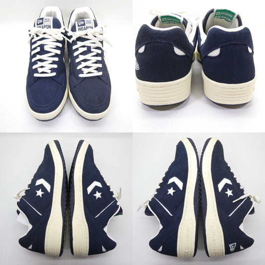 CONVERSE x NEW ERA Weapon Suede OX Sneakers Navy White