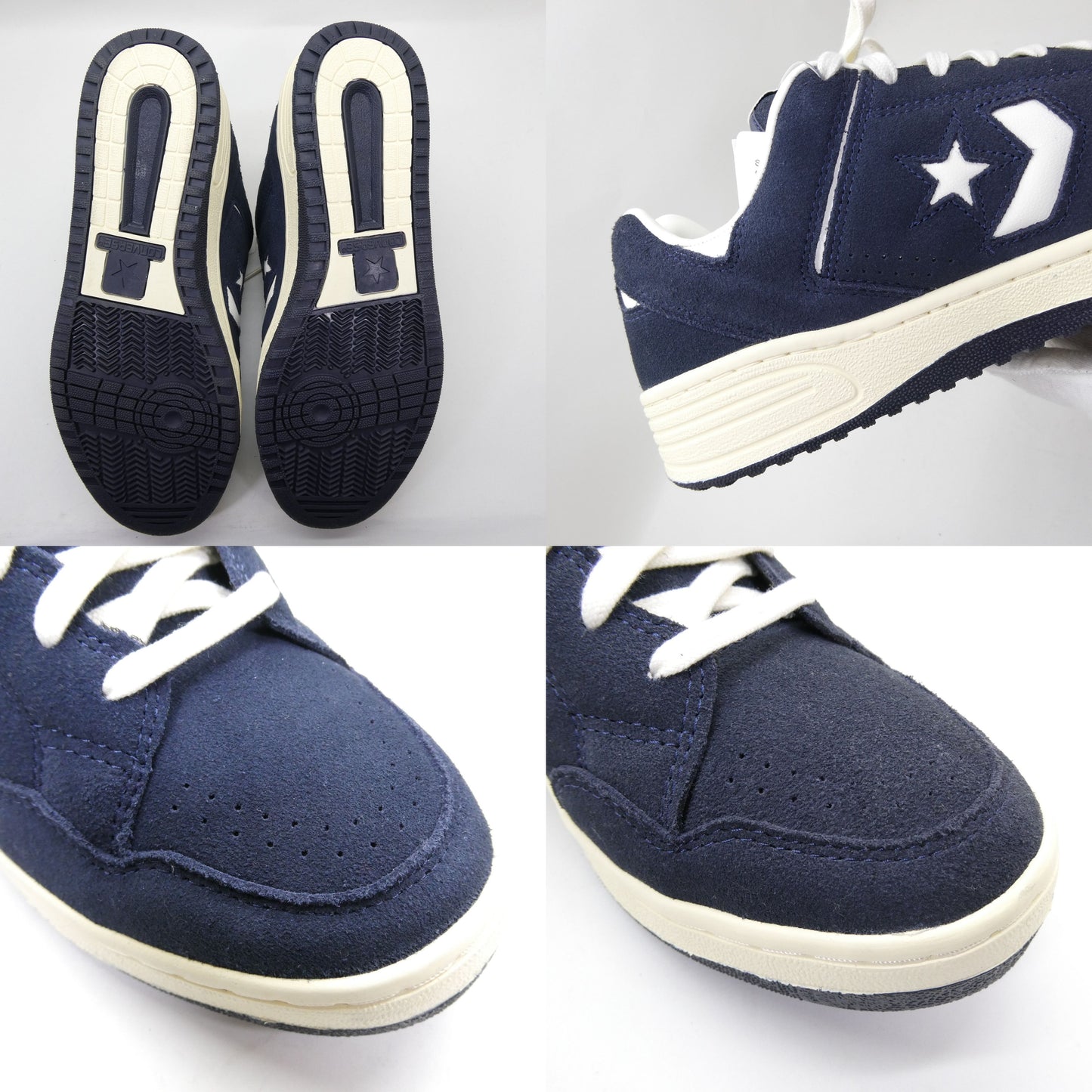 CONVERSE x NEW ERA Weapon Suede OX Sneakers Navy White
