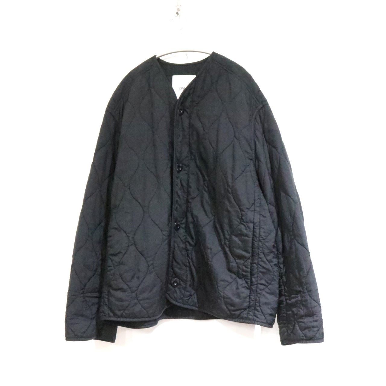 OAMC Combat Liner Military Quilted Jacket Black Size S