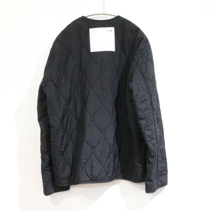 OAMC Combat Liner Military Quilted Jacket Black Size S