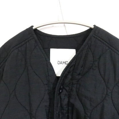 OAMC Combat Liner Military Quilted Jacket Black Size S
