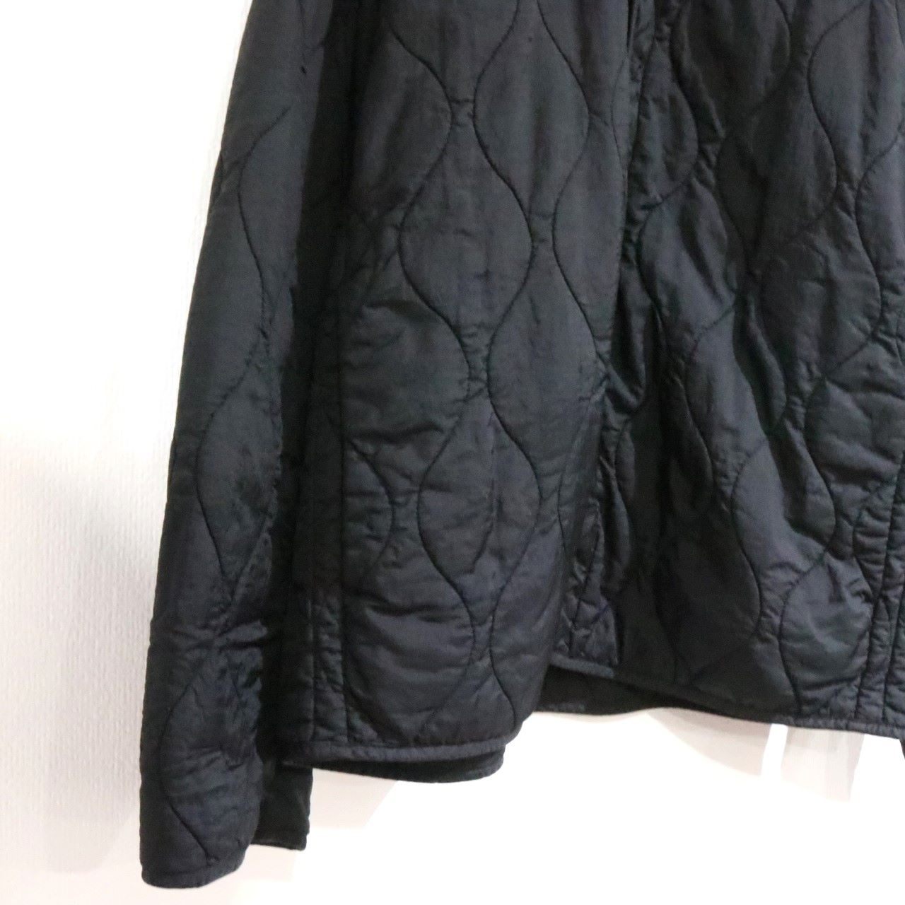 OAMC Combat Liner Military Quilted Jacket Black Size S