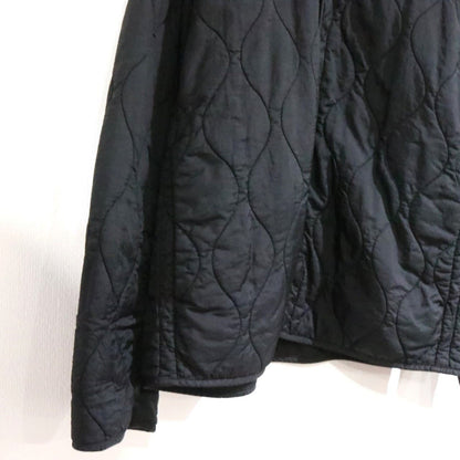 OAMC Combat Liner Military Quilted Jacket Black Size S