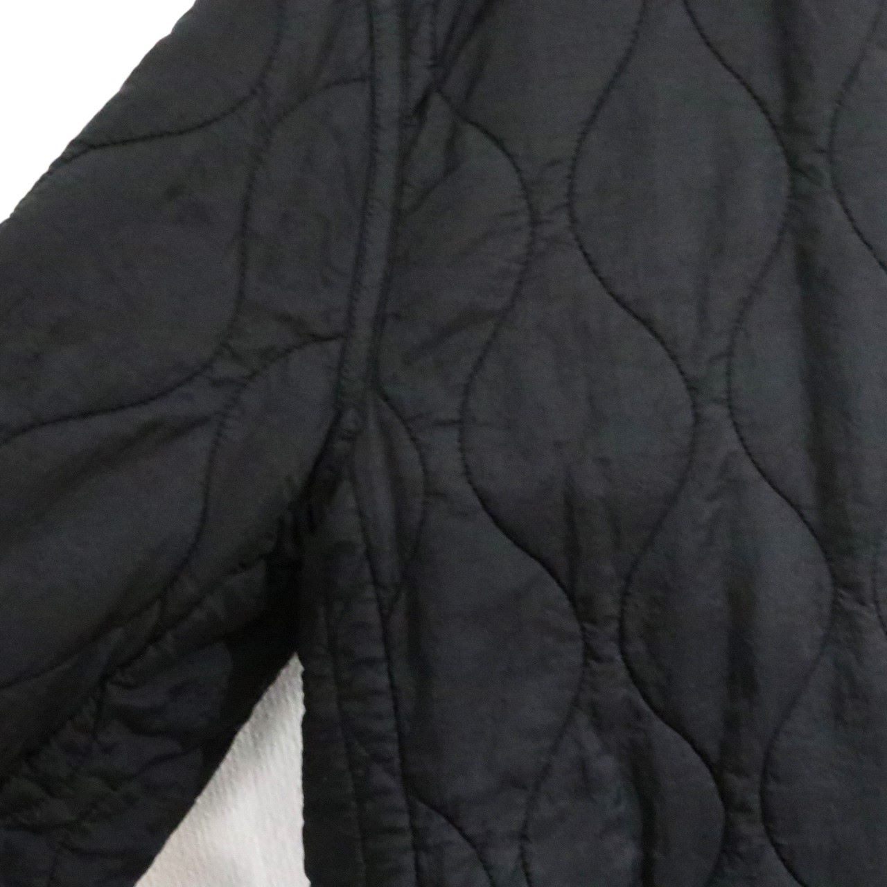 OAMC Combat Liner Military Quilted Jacket Black Size S