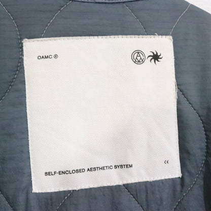 OAMC Polyamide Combat Liner Quilted Jacket Gray Size L